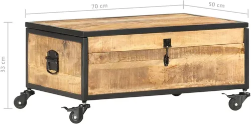 Vista 2 de Mesa auxiliar, mesa de centro de almacenamiento elevado, mesa de centro desplegable adecuada para sala de estar, balcón, oficina, sala familiar, al