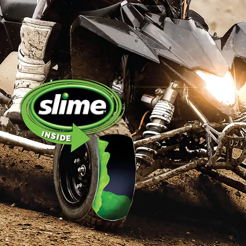 Vista 6 de Slime 10207 Sellador de reparación de pinchazos 2 en 1 para neumáticos y tubos, 2 en 1, premium, prevención y reparación, adecuado para todos