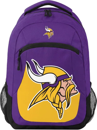 Vista 17 de FOCO - Mochila de acción con bloques de color San Francisco 49ers NFL