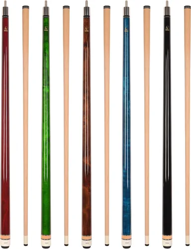 Vista 11 de ASKA L3 Wrapless Pool Cue Stick Sets, 58" 2-Piece Canadian Hard Rock Maple Billiard Cues, 13mm Leather Tip, 5/16x18 Joint, Choice of Sets Mezclado