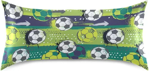 Vista 54 de Fundas de almohada de seda con estampado negro de camión monstruo para cabello y piel, suave, transpirable, suave, refrescante, funda de almohada