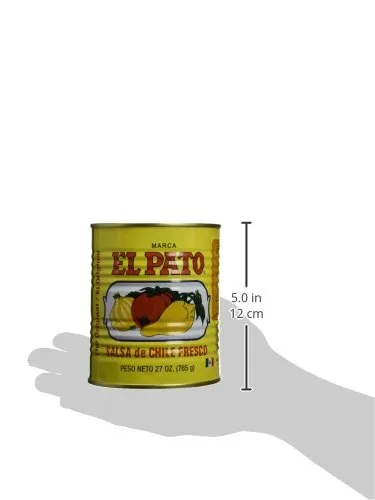 Vista 2 de Salsa de tomate caliente El Pato, 27 oz