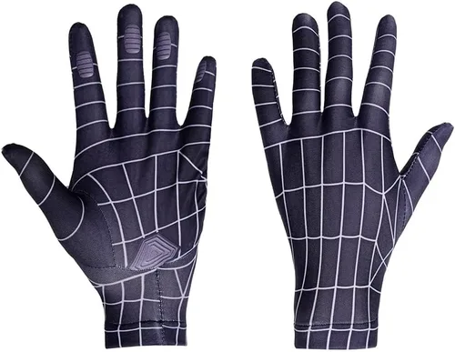 Vista 4 de Halloween Christmas Superhero Mask and Gloves Gift, Cosplay Costumes Mask for KidsAdult