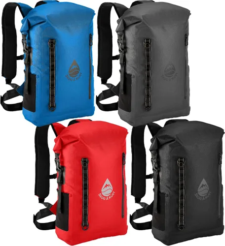 Vista 8 de Skog Å Kust BackSåk Pro Mochilas flotantes impermeables con bolsillo exterior hermético con cremallera