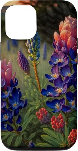 Vista 28 de Texas Rose Colored Bluebonnets Case for iPhone 17