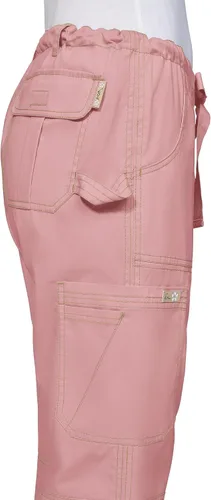 Vista 6 de KOI Classics 701 Lindsey - Pantalones médicos para mujer Rosa Ballet