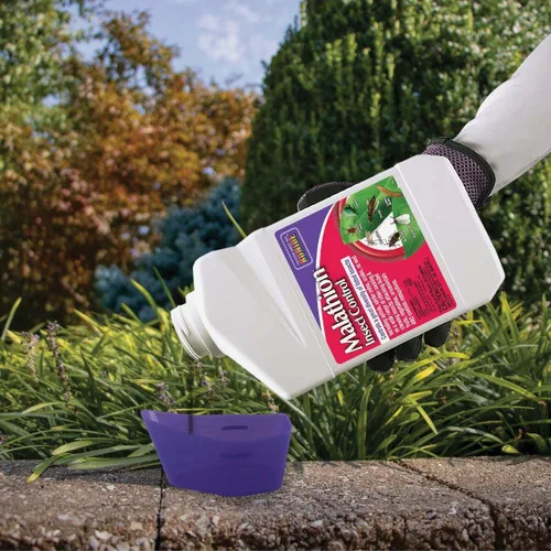 Vista 4 de Bonide Malathion - Control de insectos, concentrado listo para mezclar de 32 onzas para uso en jardín al aire libre