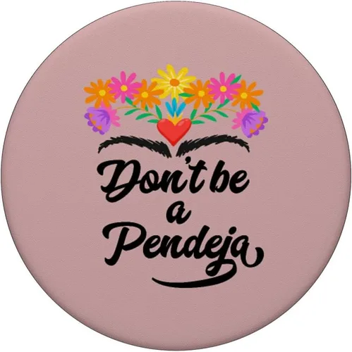 Vista 3 de Pendeja Latina Power Latinx - Agarre y soporte para teléfonos y tabletas, Negro