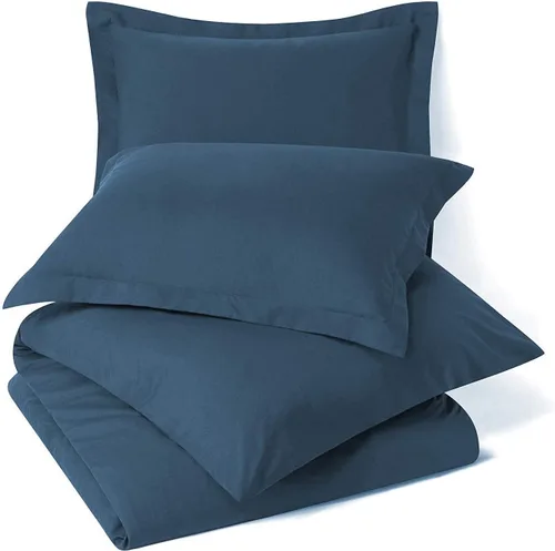 Vista 42 de Juego de cama de 5 piezas, 100% algodón egipcio de 600 hilos, fundas de almohada y sábana bajera con bolsillo extra profundo, ropa de cama suave