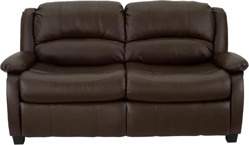 Vista 6 de RecPro Colección Charles Sofá biplaza de 65 pulgadas Colchón de espuma viscoelástica Sofá extraíble Mueble RV Castaño