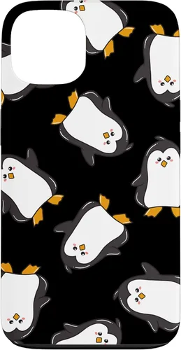 Vista 7 de Carcasa para iPhone 11, diseño de pingüinos