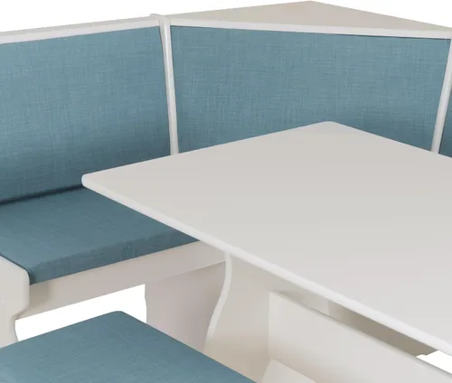 Vista 16 de Linon Lucy Capri Blue Nook 66.25 x 34.5 x 50.25 Azul