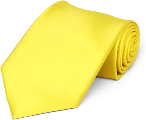 Vista 39 de tiemart Corbata de color sólido prémium Negro