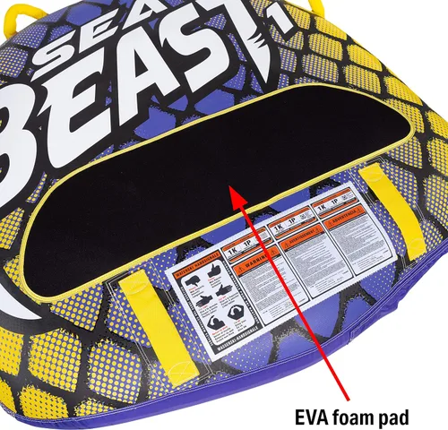Vista 7 de Seachoice Tubo de cubierta Sea Beast 1-3 Rider