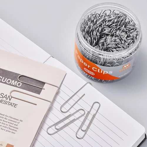 Vista 6 de NEEWAY 300pcs Large Paper Clips, Jumbo Paper Clip, 2 Inch Paperclips (Pack of 2)