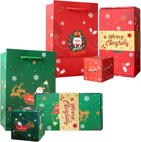 Vista 10 de DYFCNP Caja de regalo sorpresa para dinero, caja de regalo sorpresa explosión, cajas de regalo sorpresa de Navidad de 2024 recién llegadas, caja