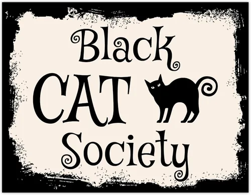 Vista 65 de Señal de Gato de 24 Horas de Vigilancia Felina de Premises Under 24 Hour - Cartel de gato divertido, metal, 8 x 12 pulgadas, letreros de gato