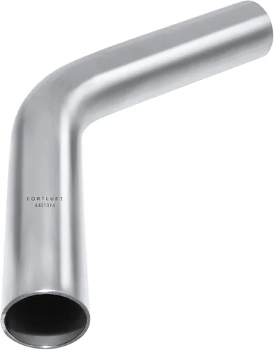 Vista 22 de FORTLUFT - Tubo de escape doblado (180 grados, 1.25 pulgadas/32mm)