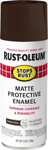 Vista 132 de Rust-Oleum 7776830 - Pintura en aerosol para prevención del óxido, 12 onzas, negro plano