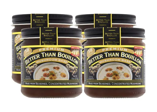Vista 30 de Better Than Bouillon Colección Culinaria Base, Base de Adobo, Contiene 38 Porciones por Frasco, Frasco de Vidrio de 8 Onzas (Paquete de 2)