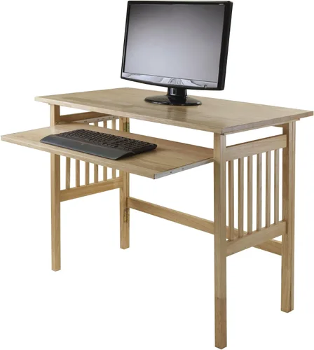 Vista 9 de Escritorio plegable para computadora, madera de haya