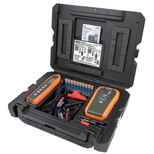 Vista 10 de Klein Tools ET450 - Kit avanzado de buscador de disyuntores subterráneos y trazador de cables para interruptores energizados y no energizados