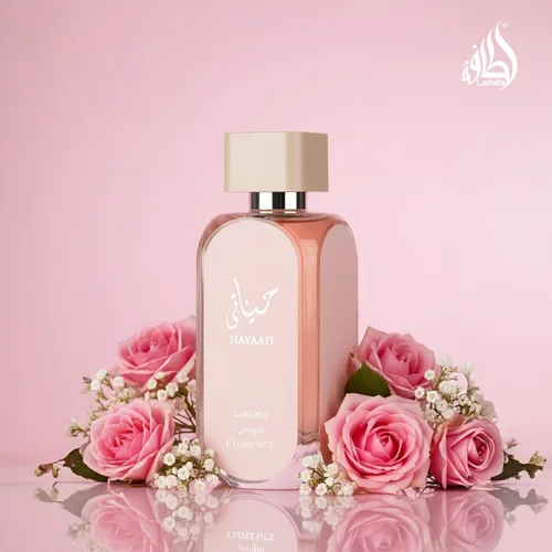 Vista 6 de Lattafa Hayaati Florence - Eau de Parfum en espray para mujer, 3.4 onzas