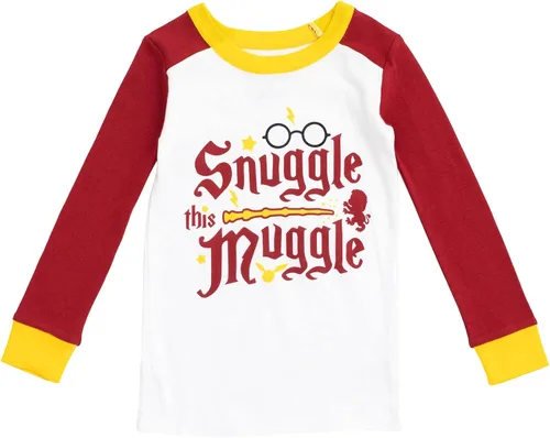 Vista 5 de Harry Potter Conjunto de camisa y pantalones de pijama para bebés y niños pequeños