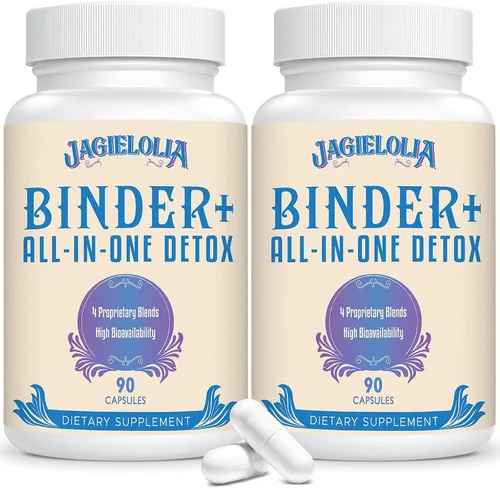 Vista 9 de Jagielolia Suplemento Detoxificador Todo en Uno 1500 MG - Alta Biodisponibilidad, Limpieza Detox del Hígado y del Intestino con Carbón Activado