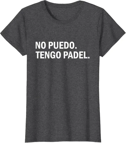 Vista 7 de Camiseta de jugador divertido No Puedo Tengo Padel Hobby