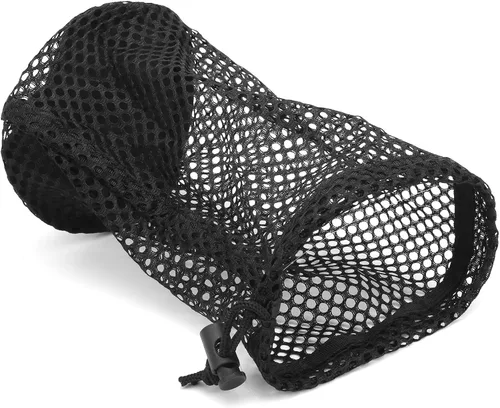 Vista 9 de Bolsa de almacenamiento de bolas, bolsa de pelota de golf de malla resistente al desgaste portátil duradera, para exteriores