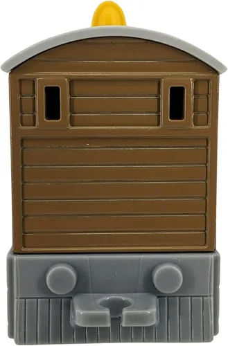Vista 5 de Thomas & Friends Toby Metal Diecast, All Engines Go, Fisher-Price Tren de Juguete para Empujar para Niños en Preescolar de 3 años en Adelante, HTN28