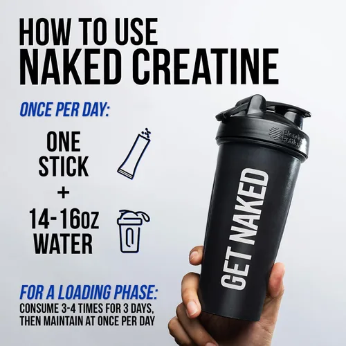 Vista 5 de NAKED Sobres de Creatina Monohidrato de Limón Lima Micronizada Pura, Vegano, Sin OGM, Sin Gluten, Sin Soja. Ayuda a las Ganancias de Fuerza, Sin