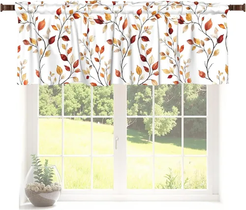 Vista 34 de Cenefa de estrella del oeste de Texas para ventana, rústica, granja, granero, cocina, cenefa de ventana rural vintage con bolsillo para barra