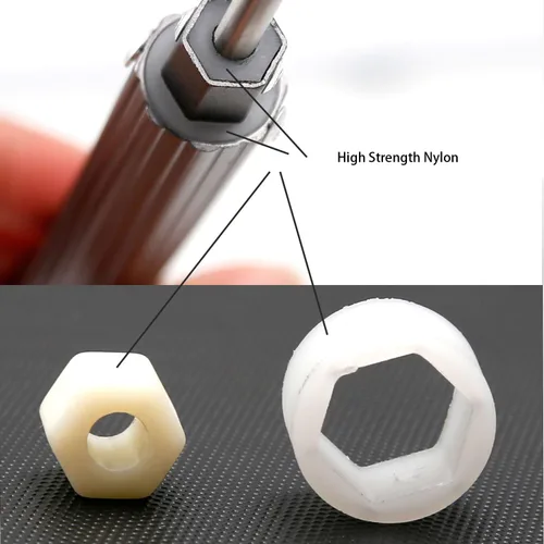 Vista 5 de SAN LIKE Garfio de pesca telescópico de aluminio/fibra de vidrio con mango de goma antideslizante Gancho de acero inoxidable con tornillo M8