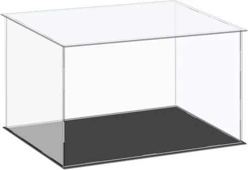 Vista 21 de MECCANIXITY Caja de exhibición acrílica Caja de almacenamiento de plástico Caja cúbica transparente pequeña Montaje a prueba de polvo Vitrina