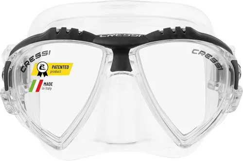 Vista 7 de Cressi Matrix Adult Wide View Scuba and Snorkel Mask - Matrix: Made in Italy