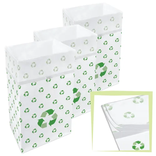 Vista 8 de Clean Cubes Botes de basura emergentes multirevestimiento de 30 galones