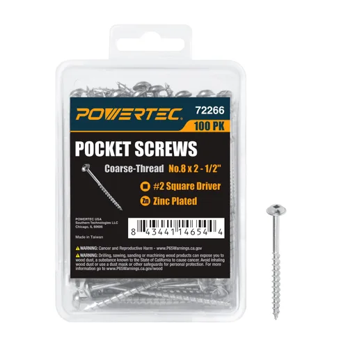 Vista 17 de POWERTEC 71933-P2 Broca de taladro de bolsillo con vástago hexagonal de 1/4 pulgadas, broca de repuesto con collar de tope de profundidad