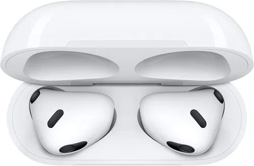 Vista 2 de Apple AirPods con estuche de carga Lightning (3ª generación) (renovado)