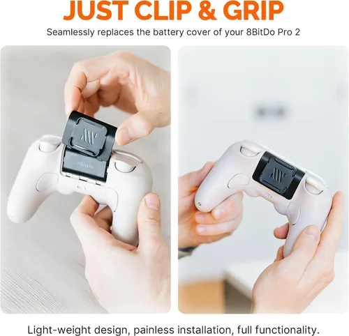Vista 7 de Mechanism Phone Mount Controller Bundle for 8Bitdo Pro 2 Wireless Controller Easily Connect Any iPhone or Android Device Using Our Ultra Secure