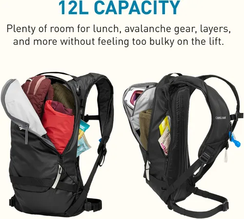 Vista 5 de CamelBak Powderhound 12 Mochila de Hidratación para Nieve 70oz
