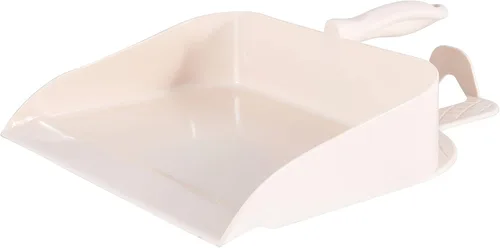 Vista 14 de Superio Recogedor con clip con borde de goma, bandeja de plástico duradero de 11 pulgadas de ancho con mango de agarre cómodo