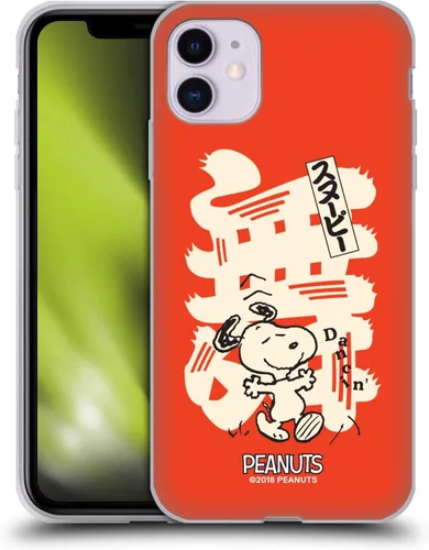 Vista 171 de Carcasa de gel para iPhone 7 Plus/iPhone 8 Plus, diseño de Snoopy Oriental de Peanuts, Badges