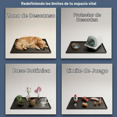Vista 3 de Bandeja duradera para perrera de perro, a prueba de mordidas, repuesto de 29" - Súper bandeja de limpieza fácil de compuesto para jaula de metal