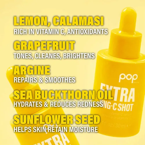 Vista 5 de POP Beauty EXTRA ZING-C SHOT - Suero antioxidante