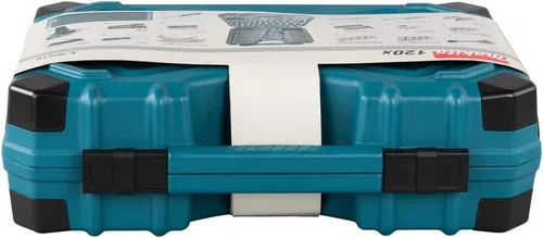 Vista 11 de Makita E-06616 - Juego de mantenimiento (120 piezas), color azul y negro