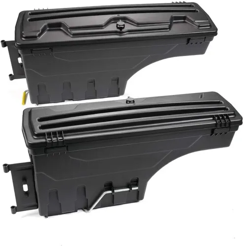 Vista 23 de GRAND ORANGE Caja de herramientas con cerradura para caja de almacenamiento de caja de camiones