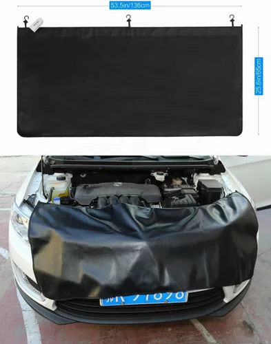 Vista 6 de RUPSE 3 protectores de guardabarros para mecánicos, alfombrillas de cuero de microfibra para guardabarros de automóvil, alfombrilla protectora