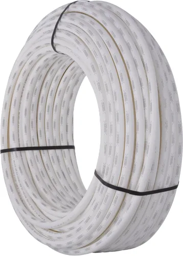 Vista 12 de SharkBite - Tubo de agua flexible PEX-B blanco de 1/2 pulgada x 1.5 metros, hecho en los Estados Unidos, paquete de 10, para fontanería, U860W5
